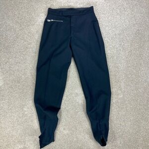 Bogner Vintage Ski Snow Pants Womens 8 Black Stirrups Snowboarding USA Stretch